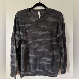 ATHLETA Camo Lightweight Crewneck